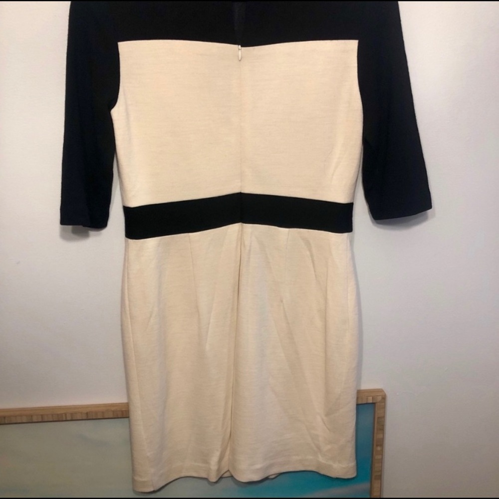 Adorable Milly Sweater Dress With Red and Black - Picture 6 of 8